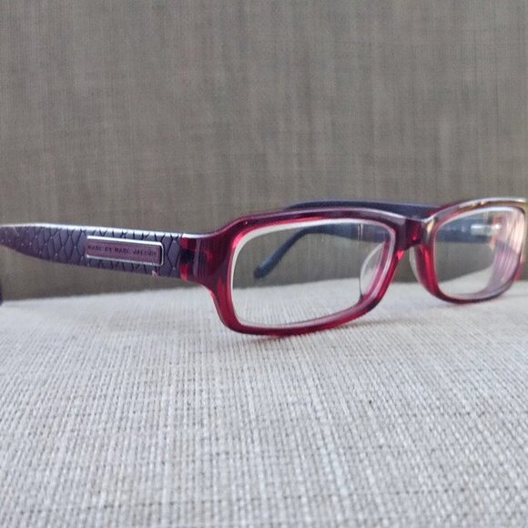 Marc by Marc Jacobs Women Eyeglasses Frame MMJ567 5W4 140 Red Glasses Frame - Picture 2 of 11